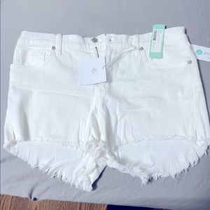 Pistola Eliana Fray Hem Shorts